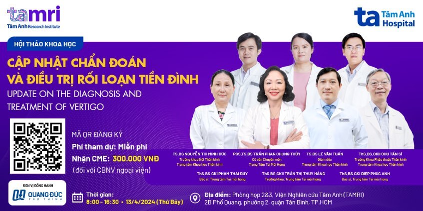 tổng kết hội thảo chẩn đoán điều trị rối loạn tiền đình