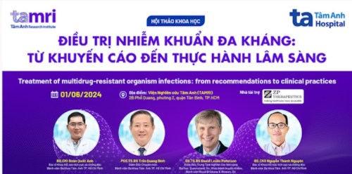 Hội Thảo “Điều Trị Nhiễm Khuẩn Đa Kháng: Từ Khuyến Cáo Đến Thực Hành Lâm Sàng”