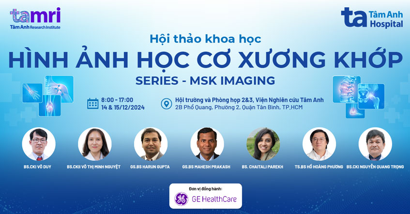 Thông Báo Sự Kiện: Hội Thảo “Hình Ảnh Học Cơ Xương Khớp”