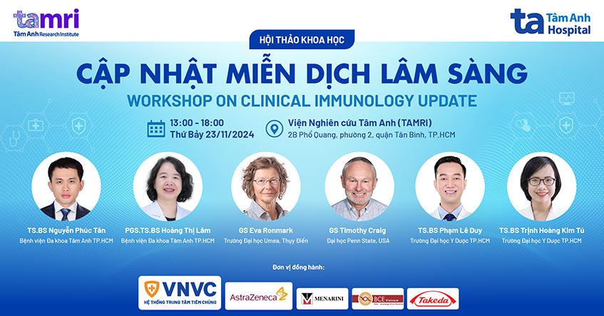 Hội Thảo Khoa Học "Cập Nhật Miễn Dịch Lâm Sàng"