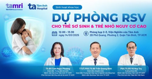 Tổ chức hội thảo: “Dự phòng RSV cho trẻ sơ sinh & trẻ nhỏ nguy cơ cao”