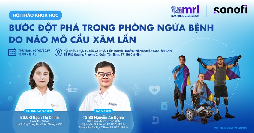 Hội thảo khoa học: Bước đột phá trong phòng ngừa bệnh do não mô cầu xâm lấn
