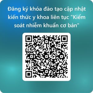 qr đào tạo kiểm soát nhiễm khuẩn cơ bản