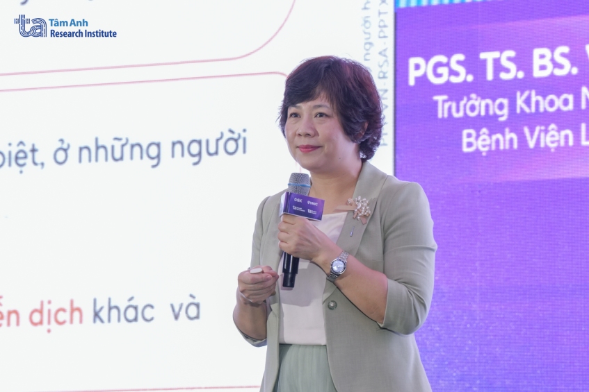 assoc. prof. thanh huyen spoke about rsv complications
