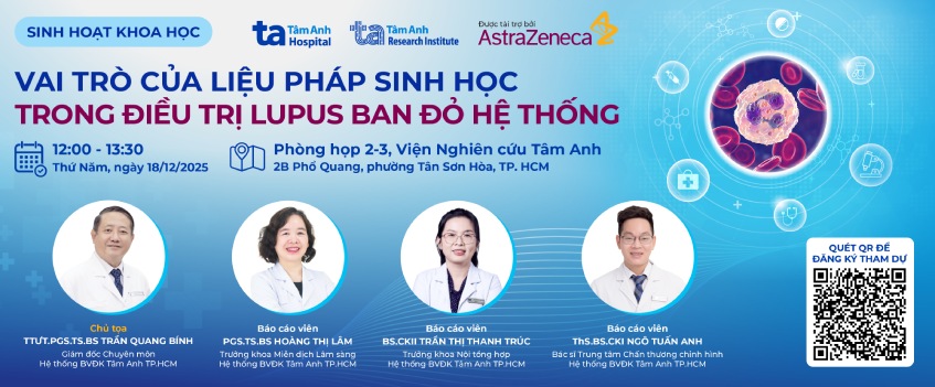 vai trò liệu pháp sinh học điều trị lupus ban đỏ hệ thống