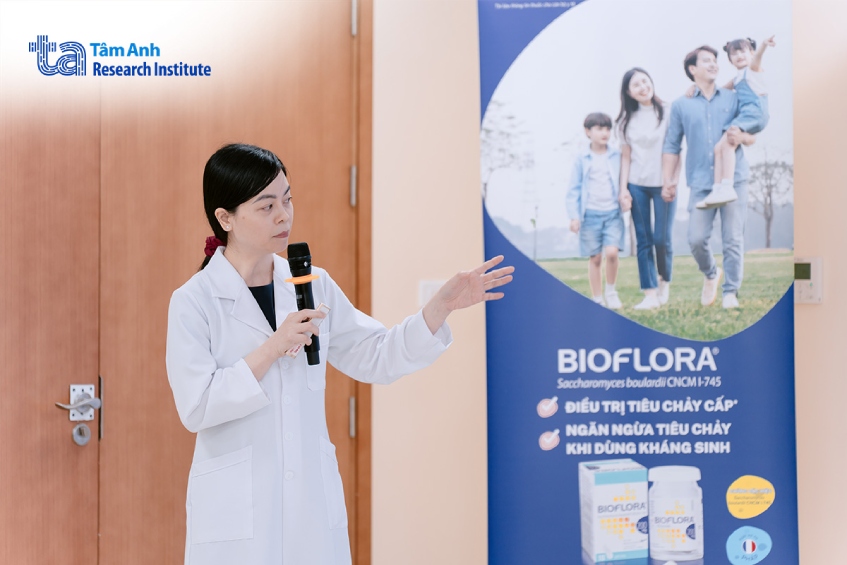 bác sĩ quỳnh ngân nhấn mạnh vai trò tiềm năng của probiotics