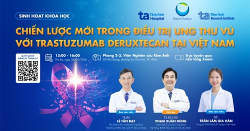 Chiến lược mới trong điều trị ung thư vú với Trastuzumab Deruxtecan tại Việt Nam