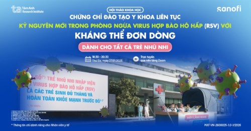 Kỷ nguyên mới trong phòng ngừa virus hợp bào hô hấp (RSV)