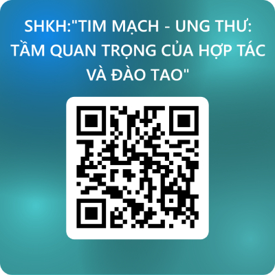 qr đăng ký đào tạo tim mạch ung thư