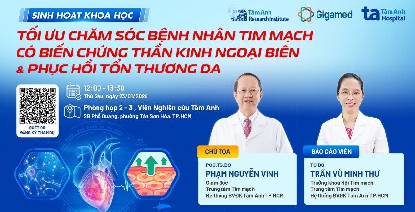tối ưu chăm sóc bệnh nhân tim mạch có biến chứng