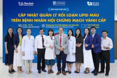 Điều trị ổn định LDL-Cholesterol để ngăn biến cố tim mạch lâu dài