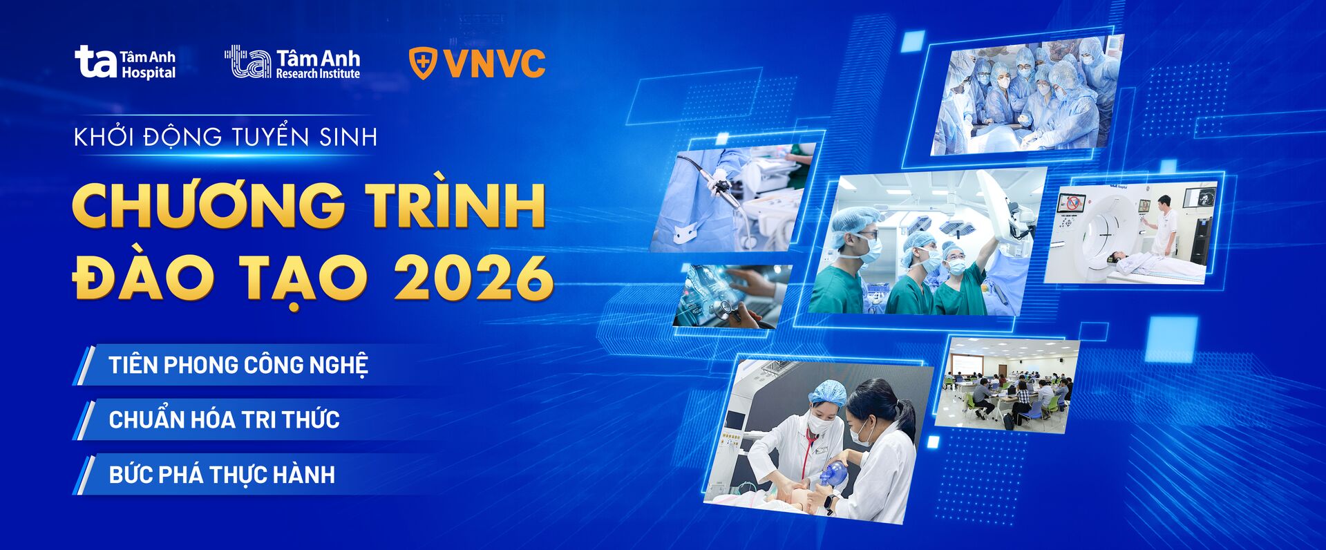 banner chương trình đào tạo 2026 desk
