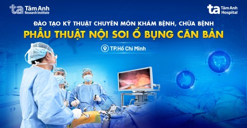 Khóa đào tạo kỹ thuật chuyên môn khám bệnh, chữa bệnh Phẫu thuật nội soi ổ bụng căn bản