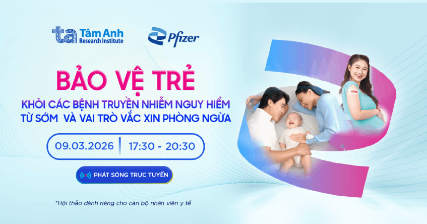 Dự phòng sớm bằng vắc xin: Lá chắn miễn dịch vững chắc cho trẻ nhũ nhi