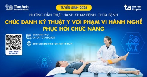 Khóa đào tạo thực hành Phục hồi chức năng tại Tâm Anh: Bệ phóng sự nghiệp vững chắc cho kỹ thuật viên y tương lai