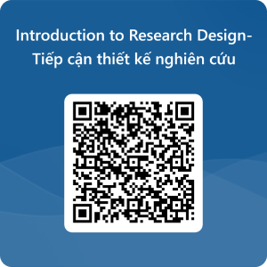 Oxford-Led Research Design Course to be Held in Ho Chi Minh City: Limited to 40 Participants QR