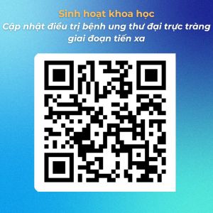 qr sinh hoạt điều trị ung thư đại trực tràng