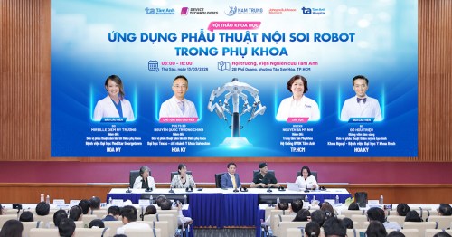 Viện Nghiên cứu Tâm Anh phối hợp Bệnh viện Đa khoa Tâm Anh TP.HCM huấn luyện phẫu thuật robot cho gần 200 bác sĩ