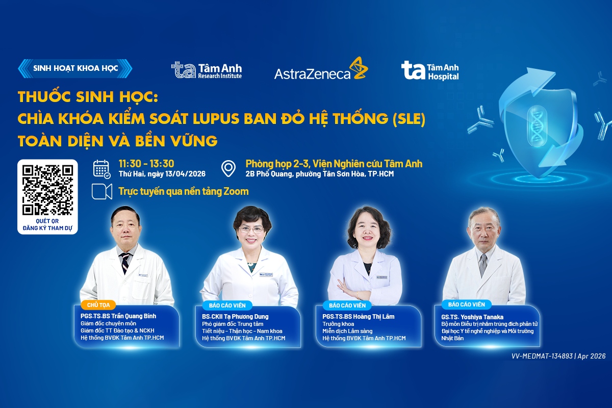 Hội thảo thuốc sinh học kiểm soát lupus SLE