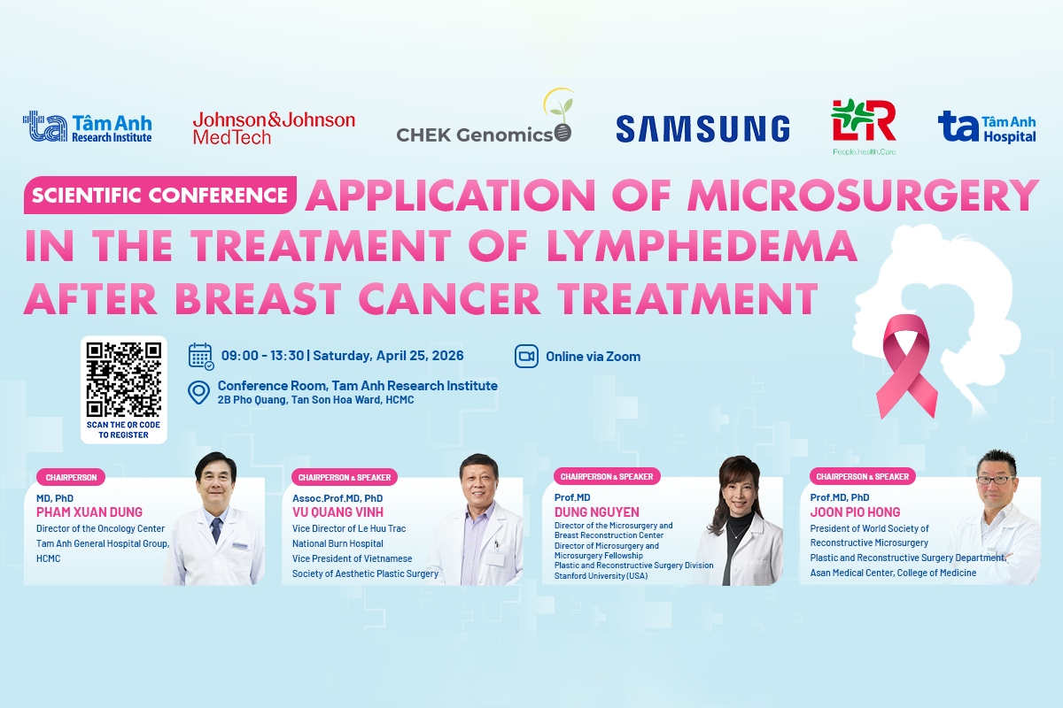 applications of reconstructive microsurgery in lymphedema management following breast cancer treatment_ will be held on april 25, 2026