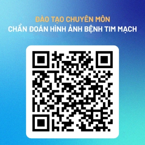 Cập nhật kiến thức cùng chuyên gia hàng đầu châu Âu về chẩn đoán hình ảnh tim mạch mã qr