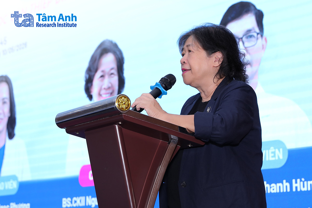 bs ckii nguyễn bá mỹ nhi phát biểu tại hội thảo