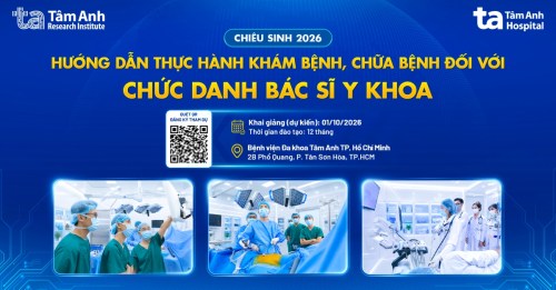 Thực hành 12 tháng tại Tâm Anh: Không chỉ để đủ điều kiện cấp giấy phép hành nghề, mà để mà học nghề trong môi trường y khoa hàng đầu