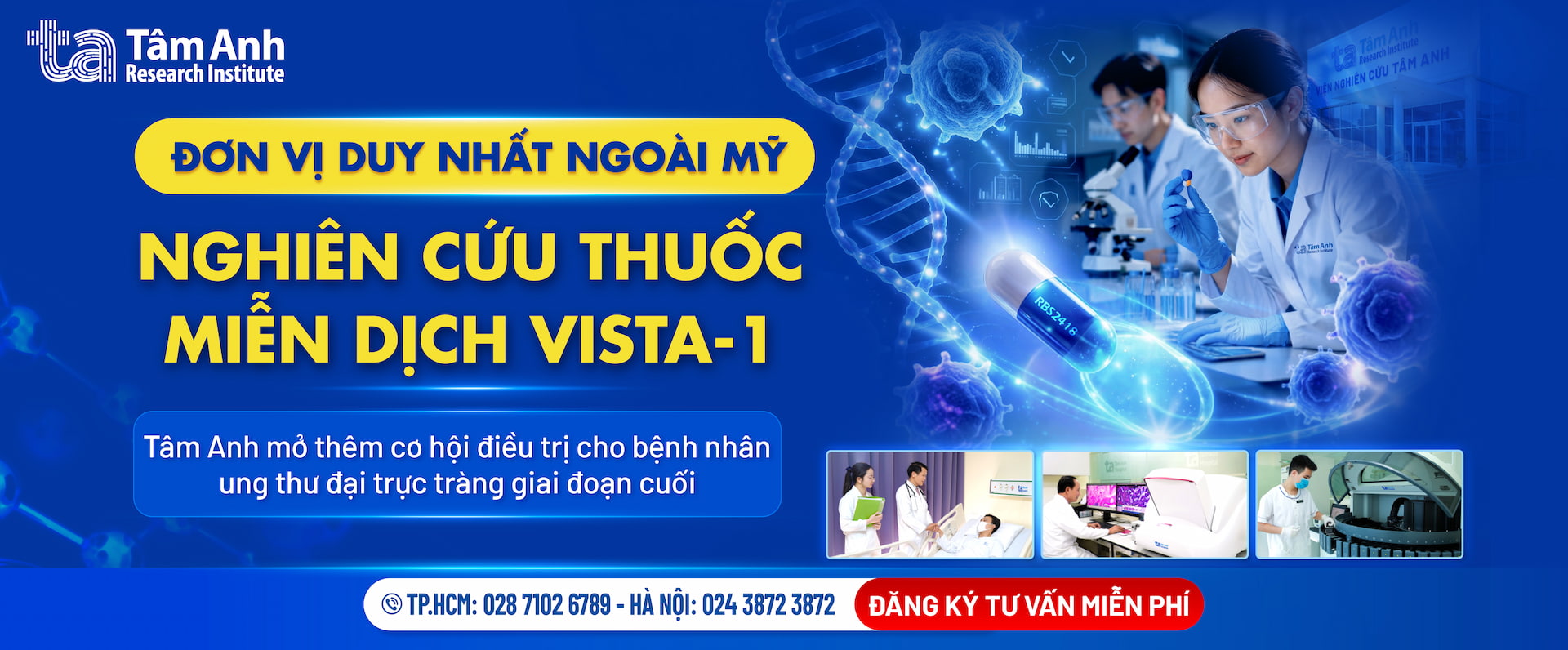 banner nghiên cứu thuốc miễn dịch vista 1