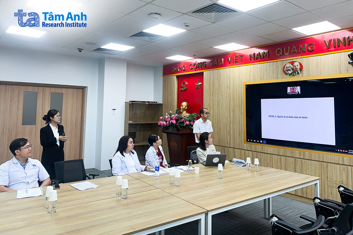 Họp quản lý an toàn nghiên cứu VISTA-1