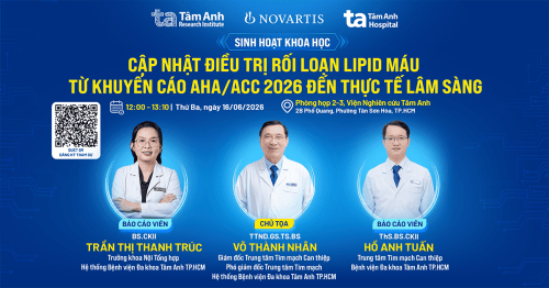 Cập nhật điều trị rối loạn lipid máu từ khuyến cáo AHA/ACC 2026 đến thực tế lâm sàng