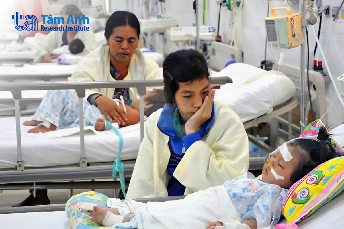 Dengue in children often progresses more rapidly because of the vulnerability of their vascular systems, making the risk of severe dengue nearly twice as high as in adults.