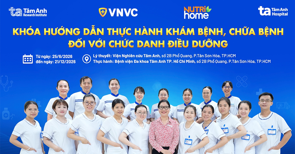 Điều dưỡng đào tạo tại Tâm Anh trải qua 6 tháng thực hành chuyên sâu trước khi chăm sóc người bệnh