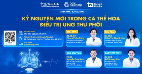 Sinh hoạt khoa học: Kỷ nguyên mới trong cá thể hóa điều trị ung thư phổi