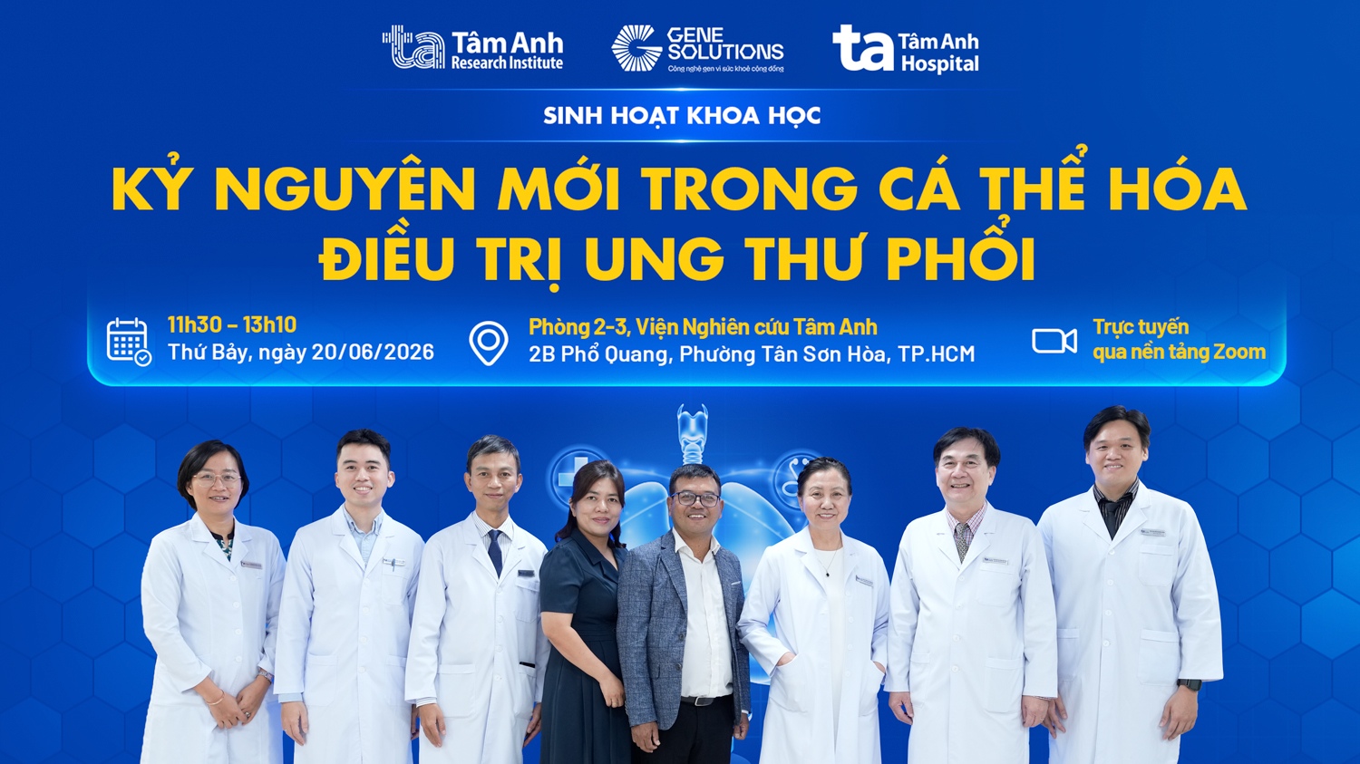Kỷ nguyên mới trong cá thể hóa điều trị ung thư phổi