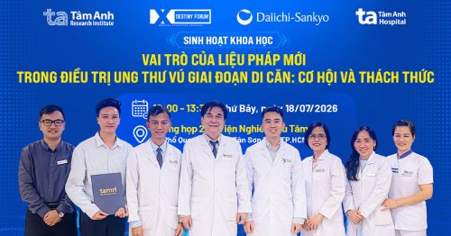 Cơ hội mới trong điều trị ung thư vú di căn: Mở rộng cơ hội cho nhóm bệnh nhân HER2 thấp và cực thấp
