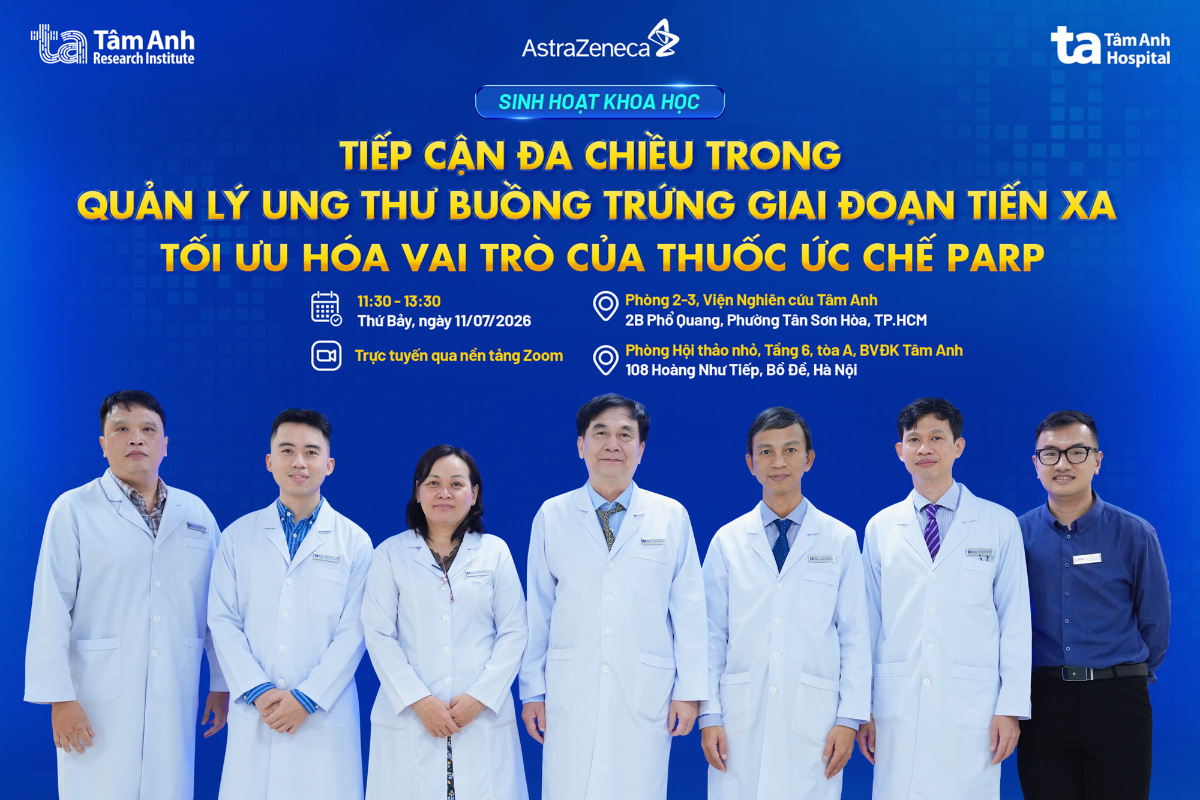 Hội thảo về thuốc ức chế PARP trong ung thư buồng trứng