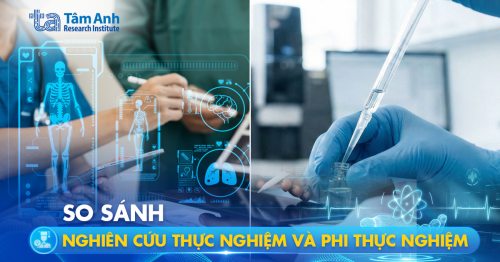 So sánh nghiên cứu thực nghiệm và phi thực nghiệm khác nhau gì?