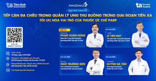 Sinh hoạt khoa học: Tiếp cận đa chiều trong quản lý ung thư buồng trứng giai đoạn tiến xa