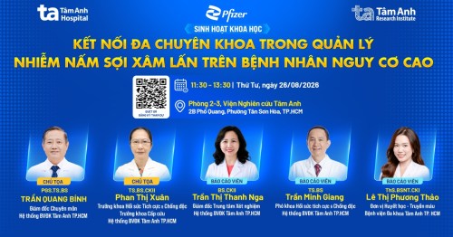 Sinh hoạt khoa học “Kết nối đa chuyên khoa trong quản lý nhiễm nấm sợi xâm lấn trên bệnh nhân nguy cơ cao”