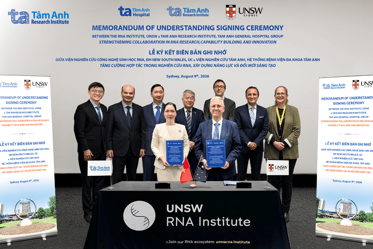 lễ ký kết mou diễn ra tại đại học new south wales