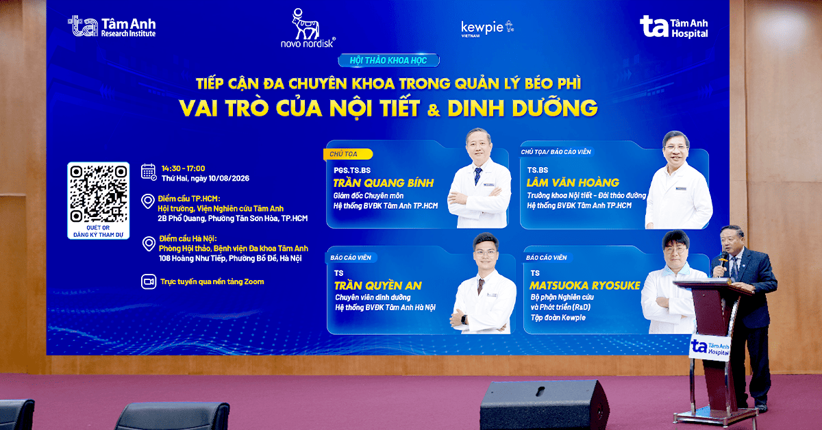 Phối hợp nội tiết và dinh dưỡng – yếu tố then chốt trong điều trị béo phì