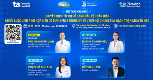 Chuyển dịch từ trị số sang bảo vệ toàn diện – Chiến lược viên phối hợp liều cố định (FDC) trong kỷ nguyên hội chứng Tim mạch – Thận – Chuyển hóa