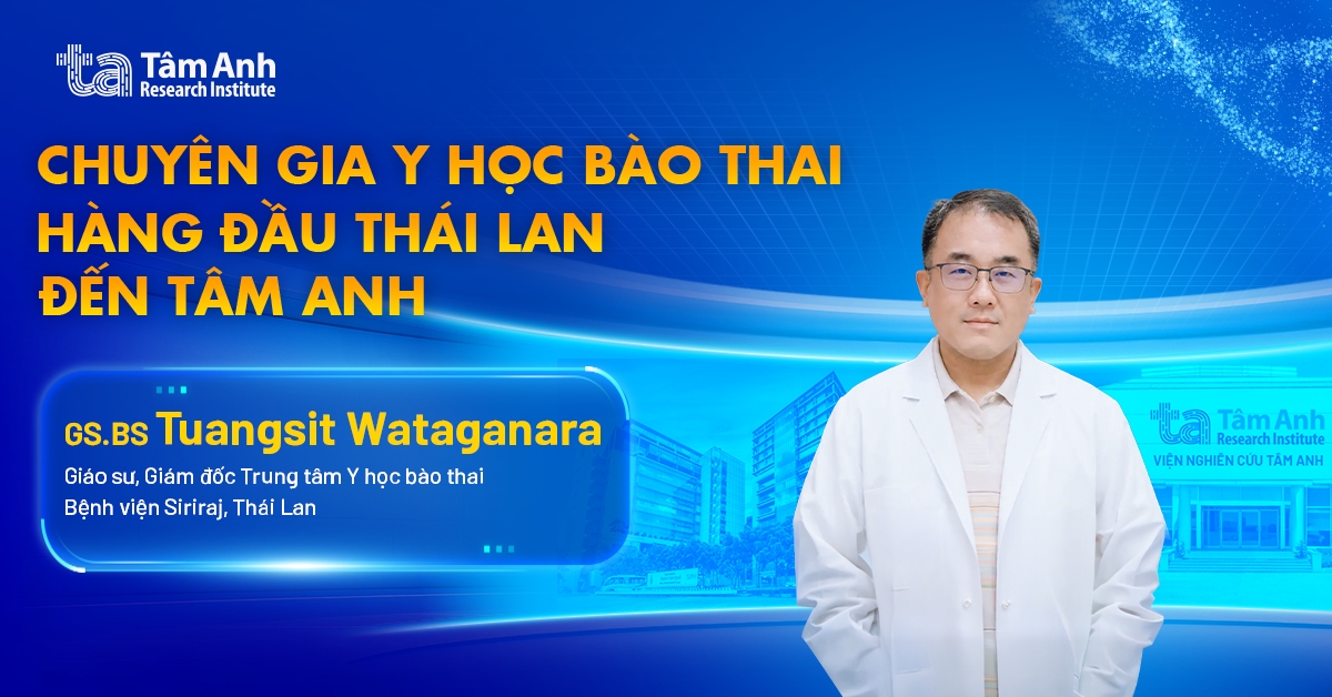 GS.BS Tuangsit Wataganara: Chuyên gia Thái Lan định hình chuẩn mực Y học bào thai toàn diện