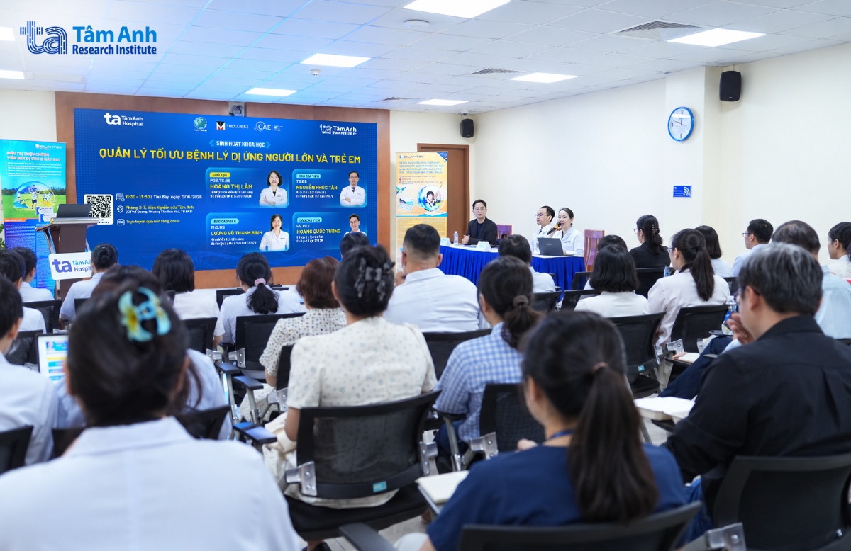 PGS.TS.BS Hoàng Thị Lâm chia sẻ các phương pháp kiểm soát tình trạng dị ứng ở trẻ em và người lớn