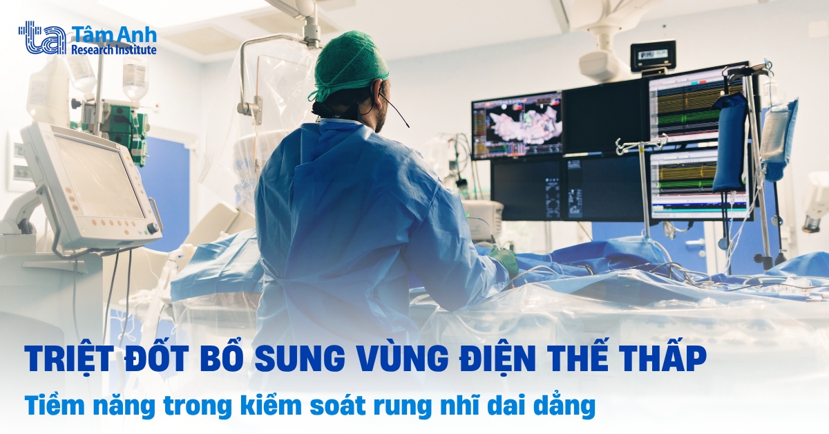 Triệt đốt bổ sung vùng điện thế thấp: Hướng tiếp cận tiềm năng trong kiểm soát rung nhĩ dai dẳng